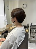 刈り上げマッシュショート◎