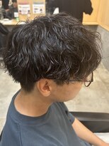 ニアウ 伊勢崎連取店(Niau)&nbsp;メンズマッシュパーマツイストスパイラルパーマ波巻きパーマ