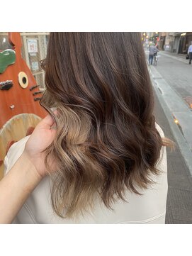 スノードロップ 高円寺店(Snowdrop) 前髪/マチルダボブ/ピンクベージュ/インナーグレージュ/高円寺