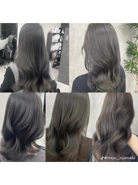 アルドーレ(Ardore) ブリーチなしの透明感オリーブカラー【小山田繭】