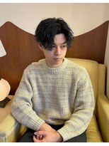 フォーコーナーズカットショップフェイビーズ 名古屋西(FourCornersCutShop favey's)&nbsp;波巻きスパイラル