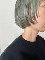 タマツムジワークス(TAMA tumuji WERKS.)&nbsp;くすみgreen×前上りBob