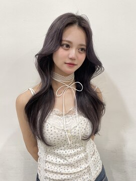 ゼスト 吉祥寺店(ZEST) ラベンダーグレージュ/レイヤーカット/韓国ヘア　吉祥寺桜