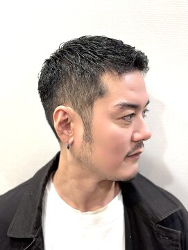 銀座マツナガ 神田店 メンズビジネスナチュラルカット短髪刈り上げ爽やか清潔感アップ