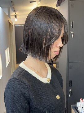 シュガー バイ エクラート 立川南口店(SUGAR by ECLART) 【切りっぱなしボブ】ボブ/立川/縮毛矯正/髪質改善/ストレート