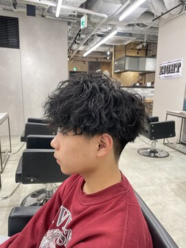 エイト ヘアサロン 渋谷本店(EIGHT) ふわっとシャープツイスパパーマ