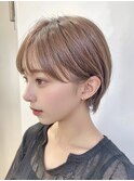 10代20代30代◎似合わせ小顔くびれ耳掛けコンパクトショート