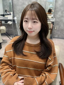 シエテ 津田沼(Siete) ホワイトグレージュ/デジタルパーマ/チェリーブラウン/津田沼