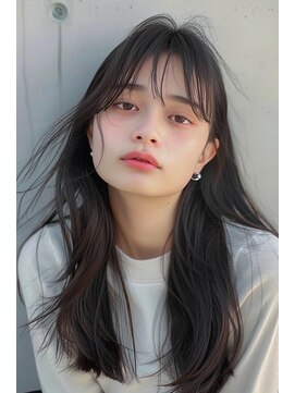 ラナ 新宿(lana) ロング/ブラック/似合わせ/【lana hair新宿】