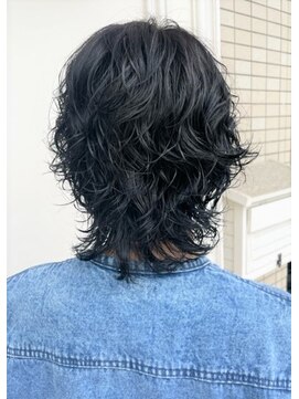 シャルティア 岩国(SHALLTIA) パーマ/ウルフカット/メンズライク/個性的/カジュアルスタイル