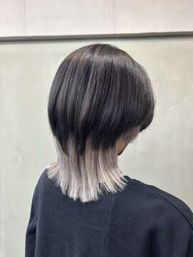 ファビ 渋谷(Fab) くびれヘア/暗めカラー/アプリコットオレンジ/縮毛矯正