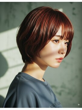 コトナ 越谷店 30代40代50代　大人女性/前髪ありショートボブ/ショートヘア