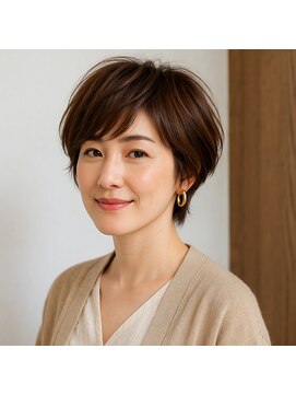 スープレックス ヘアーデザイン(SOUPREX HAIR DESIGN) ミセスエレガントショートボブ 20代 30代 40代 50代 60代ミセス