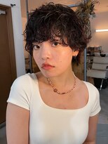 カルテ(QUARTE)&nbsp;大人ショートパーマ　マッシュウルフショート