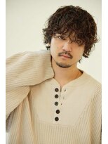 カナン(CANAAN) 【メンズ】波巻きパーマ ツイストスパイラル マッシュウルフ