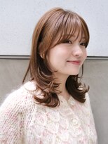 ビュートリアム265(BEAUTRIUM 265)&nbsp;◆モテ髪ミディアムレイヤー/レイヤーカット/ココアブラウン