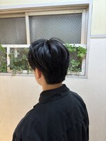 ロマンヤカタ ファース(ROMAN YAKATA fars)&nbsp;毛流れ刈り上げなしマッシュ　上窪　1/25