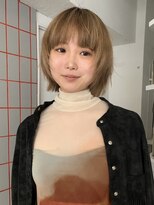 ペレ 原宿(PELE) 着物ヘア/大人ガーリー/ダークアッシュ/似合わせカット/原宿