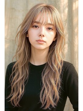 アブルトゥーヘアー(able to hair) ハイトーンレイヤー/ナチュラルスパイラル仕上げ