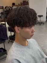 フゥ 宇都宮戸祭(FeU)&nbsp;宇都宮メンズカットメンズパーマ波巻きスパイラルパーマツイスパ