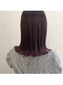 【&ONE 自由が丘】切りっぱなし×ラベンダーグレージュ