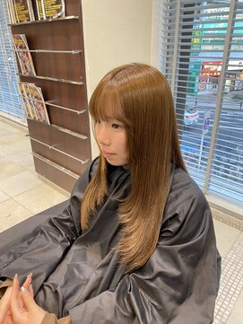 ファブ 千葉店(FaB) ブリーチなしダブルカラーで作るベージュカラー