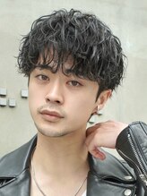 《シャドウパーマ×マッシュ》立体デザインでワンランク上の上品スタイル◎［渋谷/メンズカット］