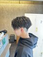 ヘアーズ ベリー 上新庄店(hairs BERRY)&nbsp;ソフトツイスト(センターパート/メンズパーマ