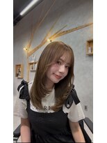 ハウリーヘアアンドスパ(HAURY hair&spa)&nbsp;レイヤーカット×透明感カラー