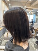 外ハネスタイル