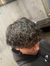 【ryosei指名】カット＋波巻きパーマ(眉カット付) 13500円