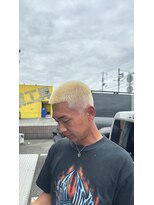 バーバーショップ フォーシーズン(BAR BER SHOP FOURSEASON)&nbsp;金髪坊主/ボウズフェード/坊主/フェード