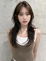 エイチ ウルフカット 大阪梅田(811) くるみちゃんヘアベリーショートマッシュウルフミディアムボブ