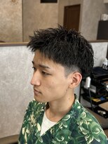 ザ クラン バイ ヘッドライト 仙台長町店(THE CLAN by HEADLIGHT) 【やり過ぎないパーマ】スパイキーショート×ソフトツイスト