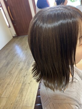 ヘアデザイン ナチュール(Hair Design natur) 外ハネボブ