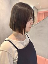 ロンドアベニール 北千住(Lond avenir)&nbsp;結べる長さのボブ/韓国風レイヤーカット/顔周りカット/前髪
