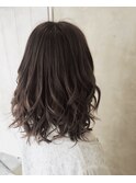 【UniQ 中平 亮】ダークグレージュ×揺らぎボブ