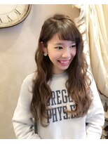 アグラン 梅田本店(a Gland)&nbsp;ショートバンク×愛されロング×ミルクティー