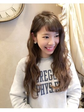 アグラン 梅田本店(a Gland) ショートバンク×愛されロング×ミルクティー