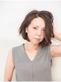 大人の似合わせボブ