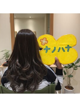 ナノハナ 鹿沼で唯一本格ヘッドスパが出来る美容室　女子力アップヘアー