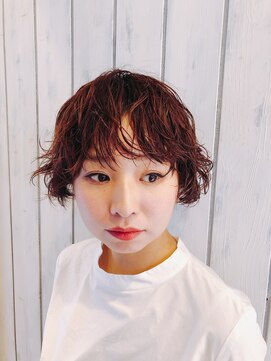 スマッジコミュ(smudge commu) 可愛くてカッコいい刈り上げショートボブ