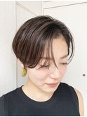 愛され女子に♪スタイリング簡単似合わせカットハンサムショート