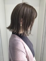 ヘアーデザイン シュシュ(hair design Chou Chou by Yone)&nbsp;クリームベージュ×外ハネボブ♪