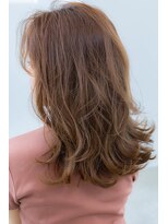 アコロン(acoron)&nbsp;小顔_デザインカラー_厚めバング_ローライト_スリークボブ