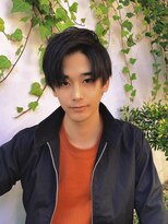 ワンバイゼロ(one by zero) コンマバング風 センターパート