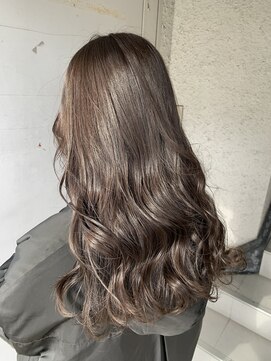 エミュー(emue) 成人式カラー　ダークグレーアッシュ　くすみカラー　木ノ下