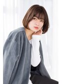【Totia福島】ワンレンボブ×内巻きワンカール