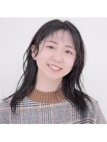 ドルセ(Dulce)&nbsp;【Dulce】暗髪×セミロング×パーマ風