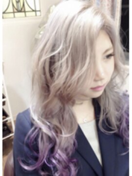 カラーリゾートAi 葛西店 ハイトーンレイヤーで魅せるドーリースタイル